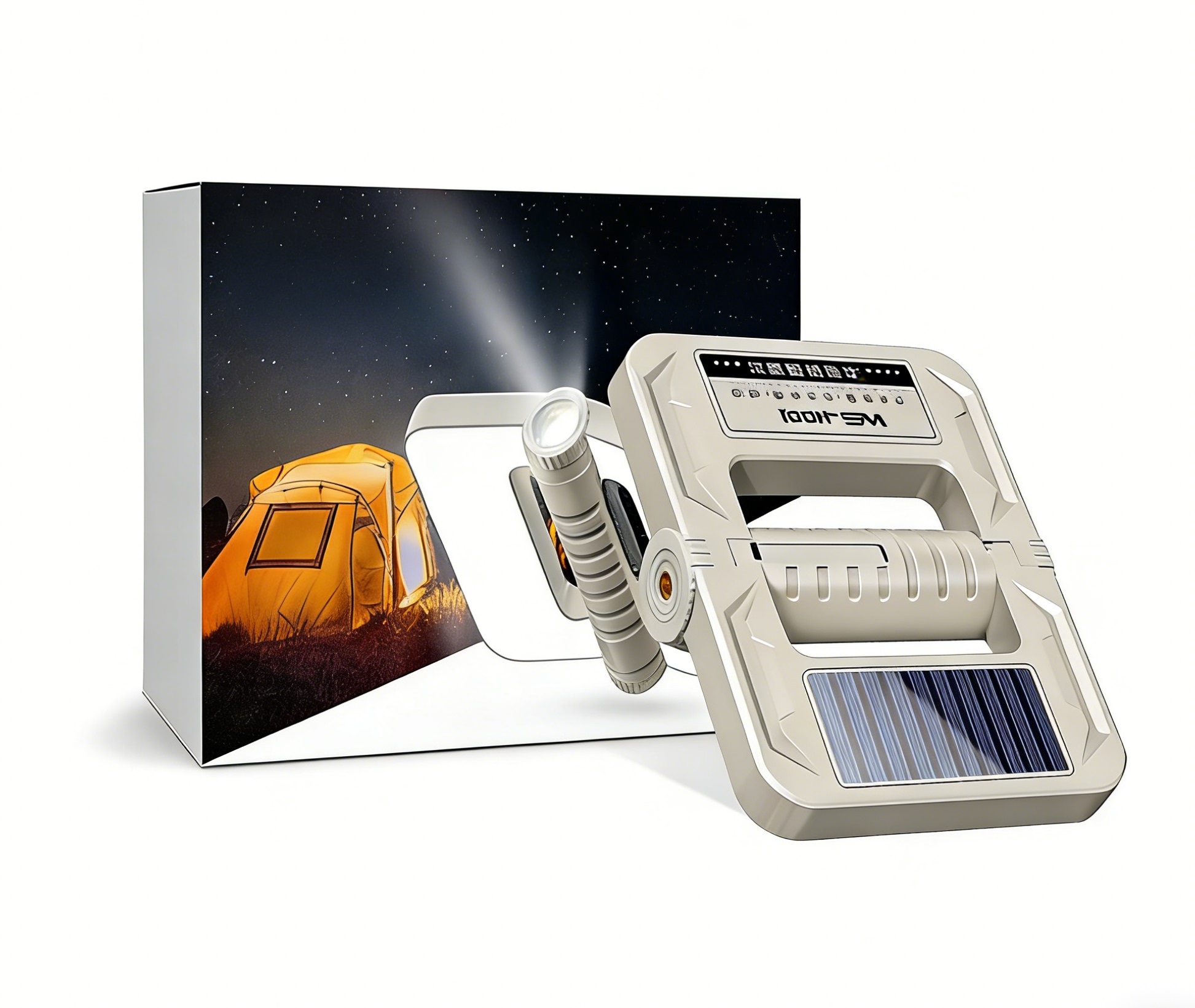 Solar  power outdoor collapsible light 