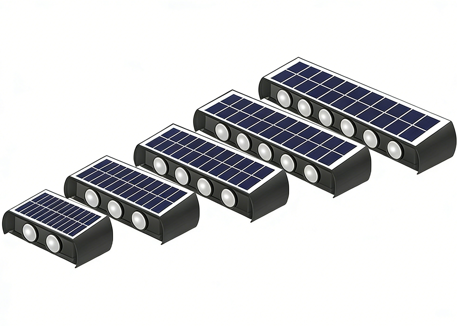 Solar powered garden lights low voltage