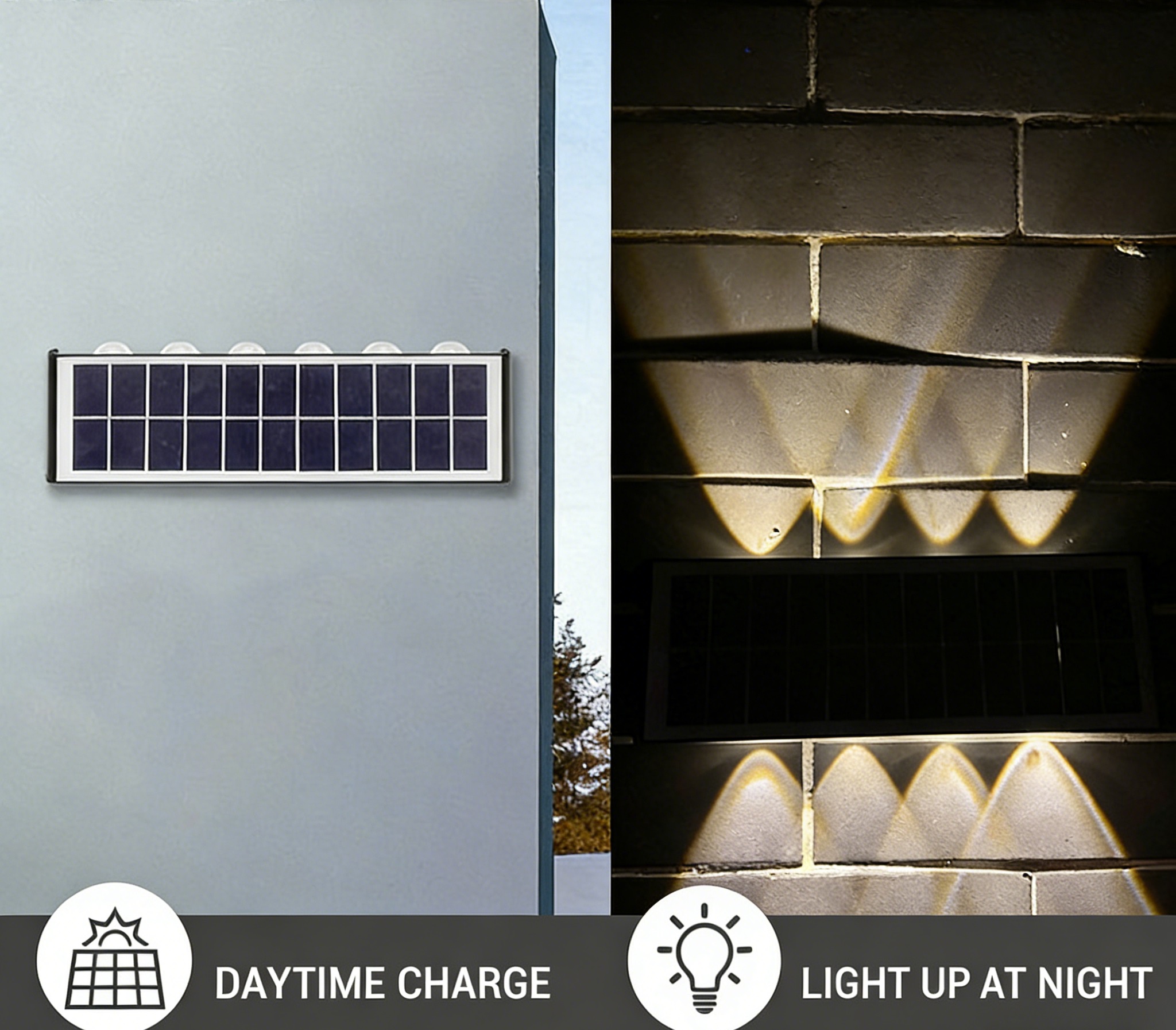 Solar powered garden lights low voltage
