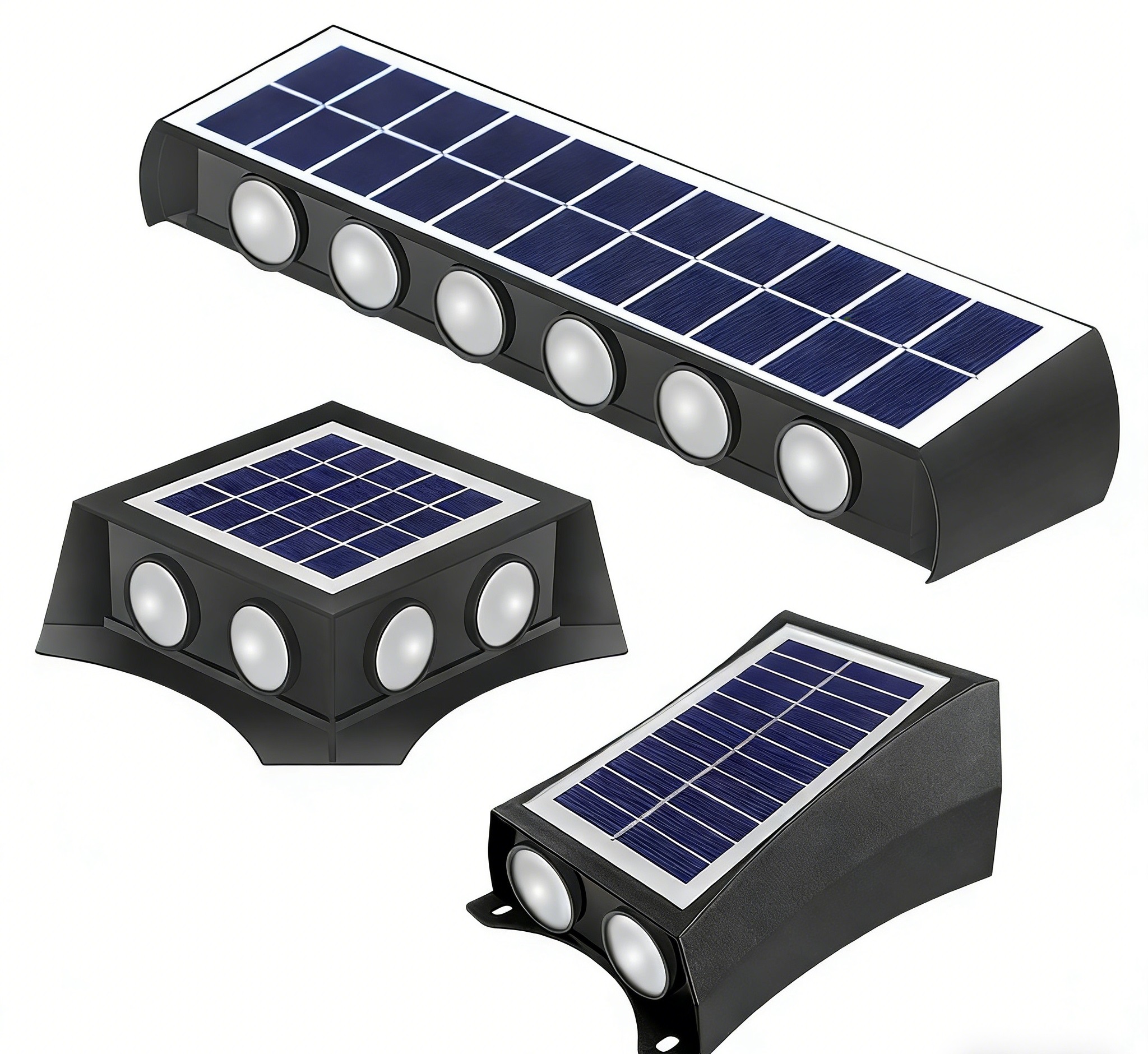 Solar powered garden lights low voltage