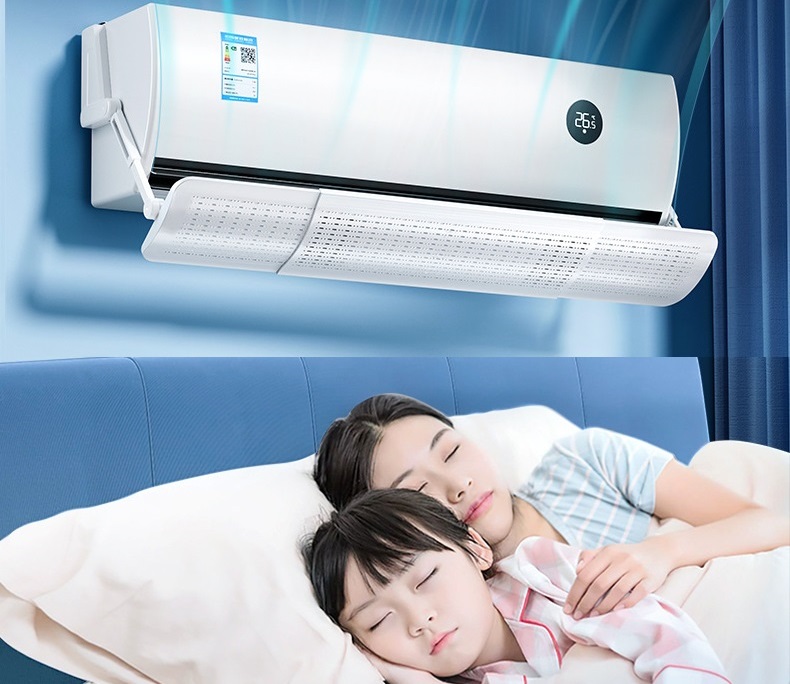 Air conditioner deflector