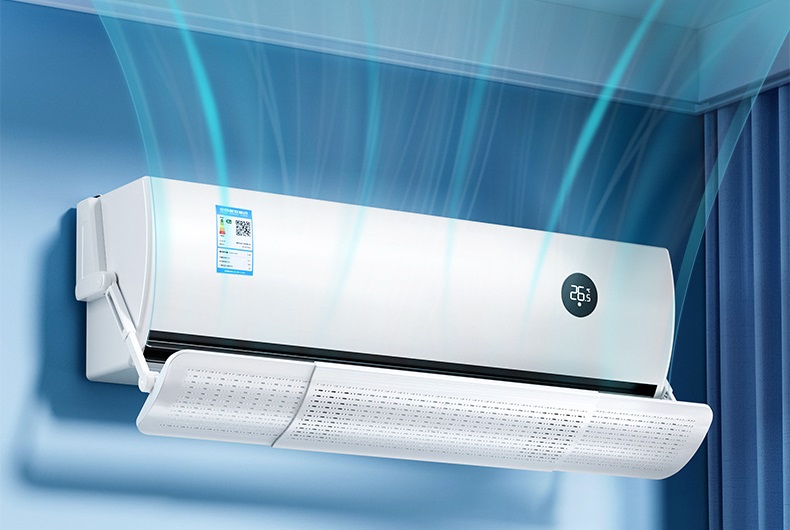 Air conditioner deflector