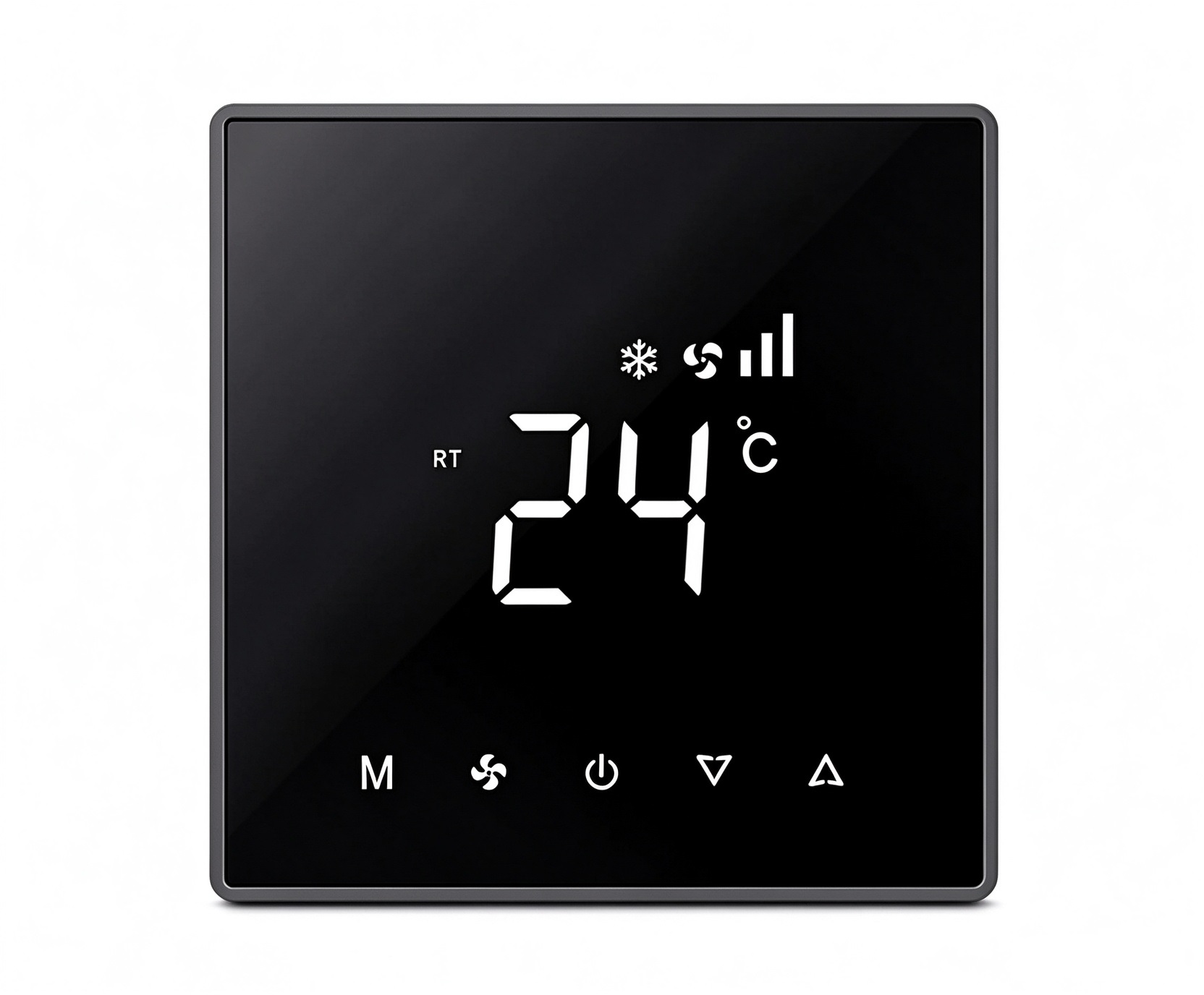 Commercial central air conditioner  3 speed touch screen intelligent thermostat